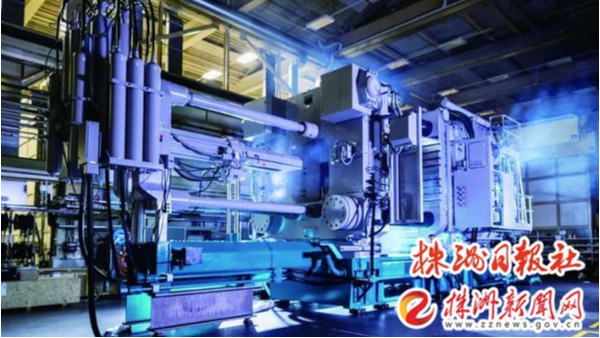 国内首台超大型压铸机落户株洲永利皇宫手机app